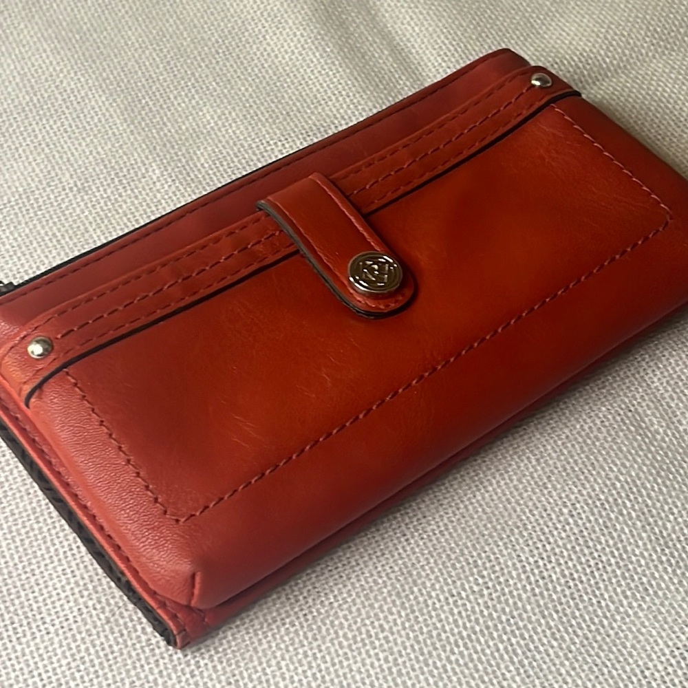 Rust Color Wallet Nwot - image 1